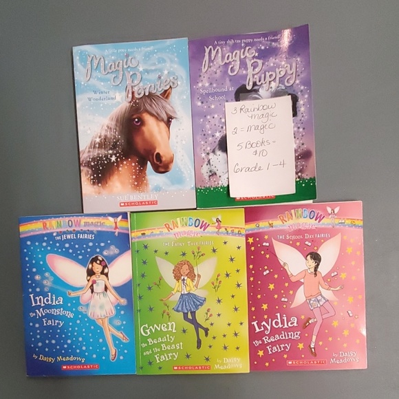 Scholastic Other | Set Of 5 Books Grades 4 | Poshmark